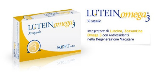 Sooft Italia Lutein Omega 3, 30 Κάψουλες