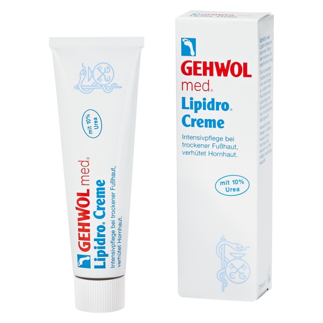 Gehwol med Lipidro Cream Υδρολιπιδική Κρέμα Ποδιών, 125ml