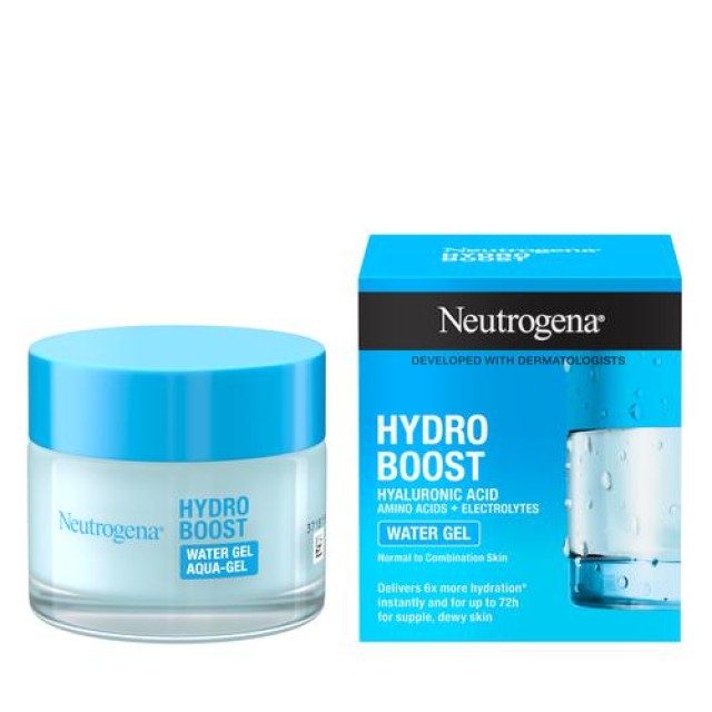 Neutrogena Hydro Boost Water Gel Ενυδατική Κρέμα Προσώπου σε Μορφή Gel για Κανονικές/Μικτές Επιδερμίδες, 50ml