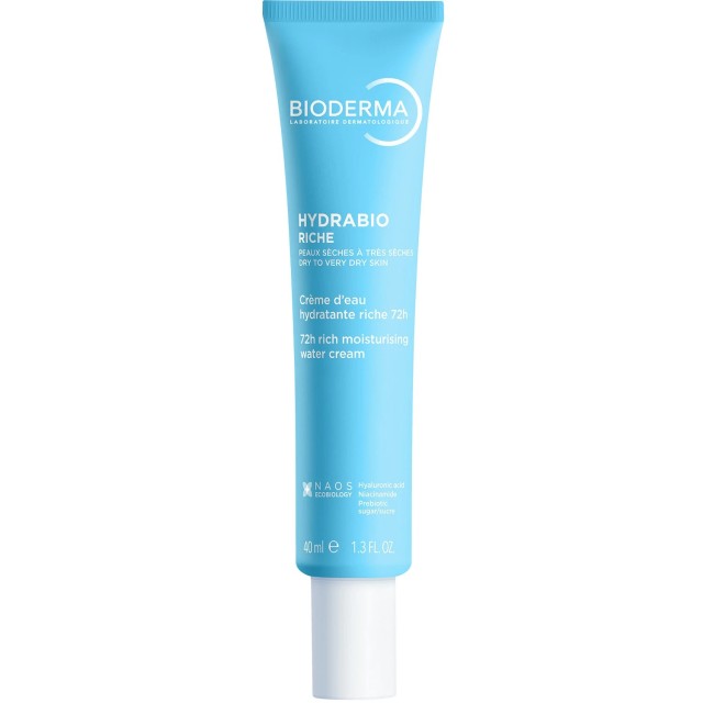 Bioderma Hydrabio Riche 72h Rich Moisturising Water Cream Κρέμα Εντ...