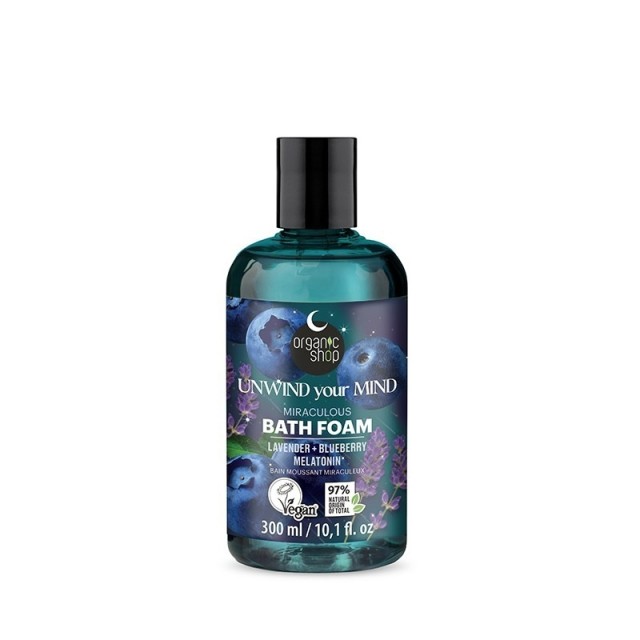 Organic Shop by Natura Siberica Dreamy Night Unwind your Mind Miraculous Αφρόλουτρο, 300ml