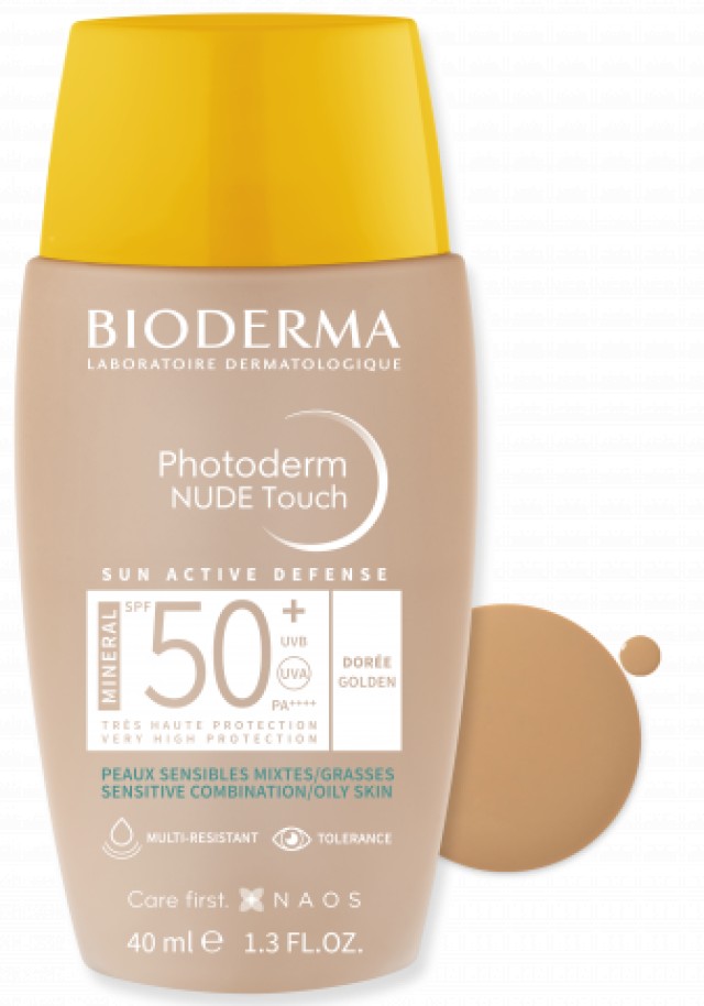 Bioderma Photoderm Nude Touch Mineral SPF50+, 40ml