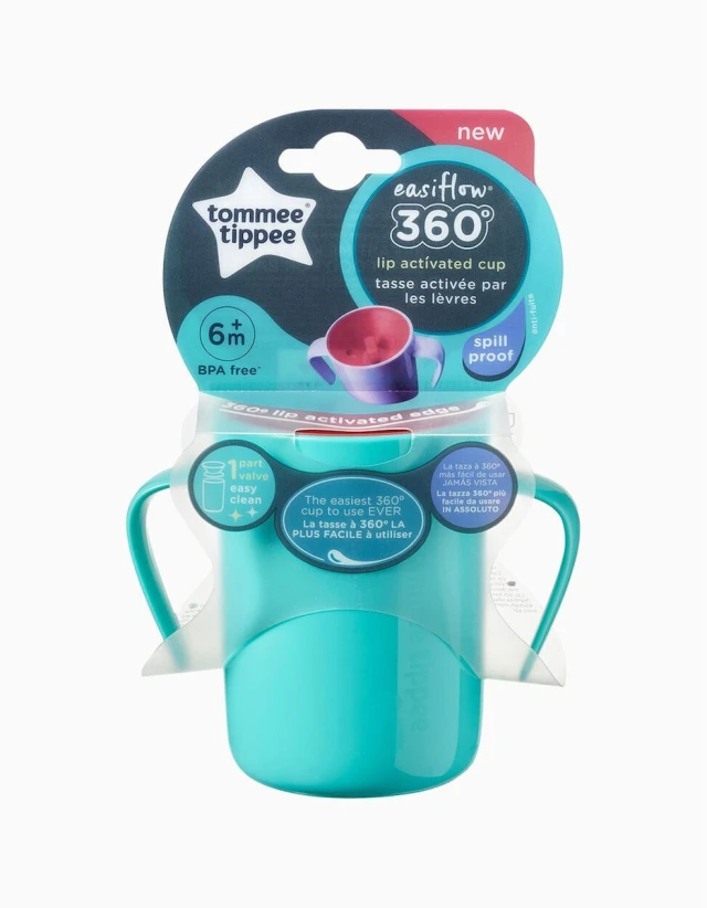 Tommee Tippee 360° Training Cup with Handles 6m+, 200ml