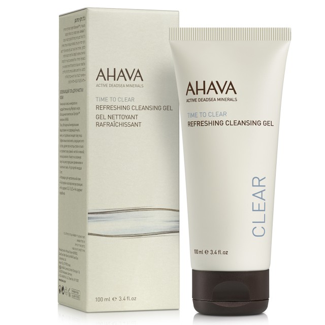 Ahava Time To Clear Cleansing Gel Τζελ Καθαρισμού Προσώπου, 100ml