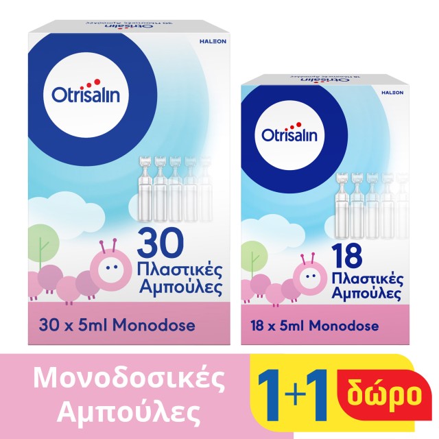 Otrisalin Promo Φυσιολογικό Διάλυμα για τον καθαρισμό και την ενυδά...