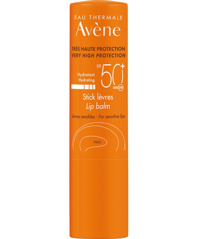Avene Αντηλιακό Στικ Χειλιών SPF50+ - Για Προστασία, Θρέψη & Ενυδάτωση - 3g