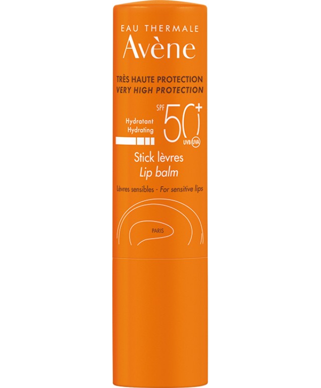 Avene Αντηλιακό Στικ Χειλιών SPF50+ Για Προστασία, Θρέψη & Ενυδάτωση, 3g