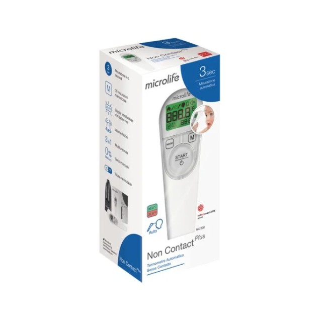 Microlife NC 200 Ψηφιακό Θερμόμετρο Non Contact, 1τμχ