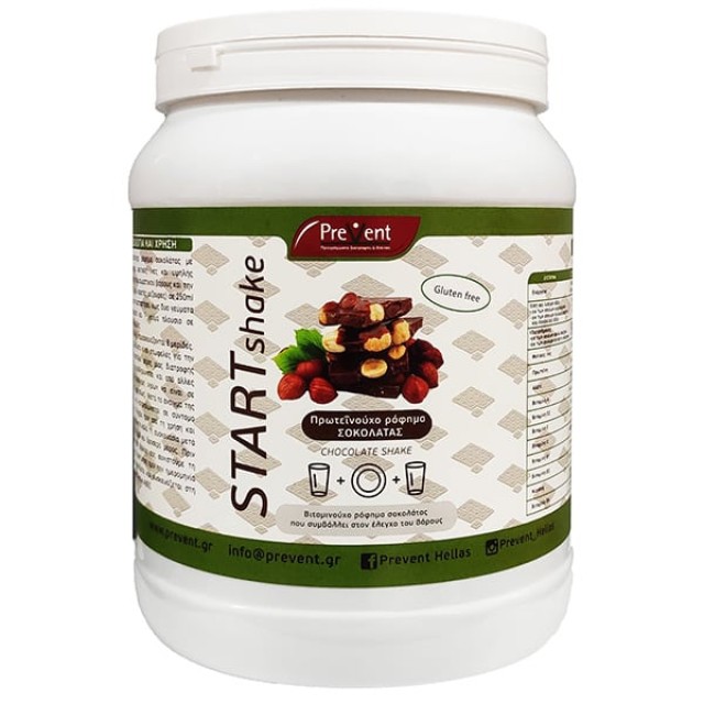 PreVent Start Slim Πρωτεϊνούχο Ρόφημα Γεύση Σοκολάτα, 450gr