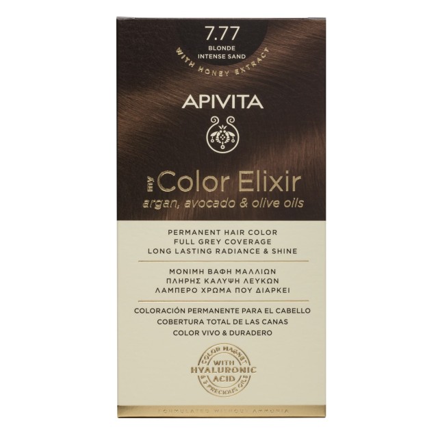 Apivita My Color Elixir 7.77 Ξανθό Έντονο Μπεζ