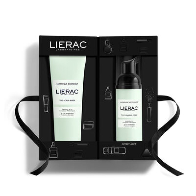 Lierac Set με Μάσκα Απολέπισης Προσώπου 75ml & Αφρό Καθαρισμού Προσώπου 50ml