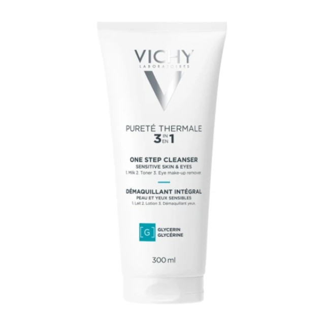 Vichy Purete Thermale 3 in 1 Γαλάκτωμα Καθαρισμού Προσώπου Για Ευαίσθητες Επιδερμίδες, 300ml