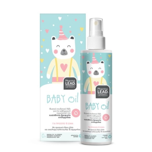 PharmaLead Baby Oil Βρεφικό Λάδι για Πρόσωπο και Σώμα, 125 ml