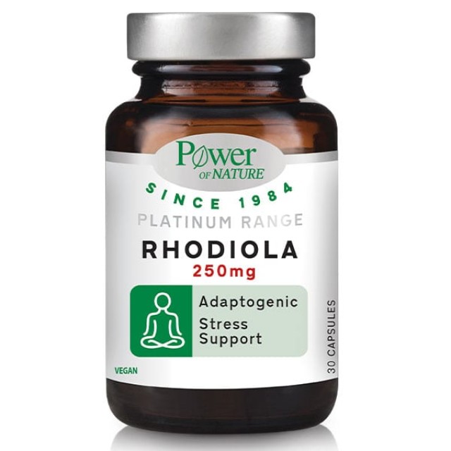 Power Health Platinum Rhodiola 250mg, 30 Κάψουλες
