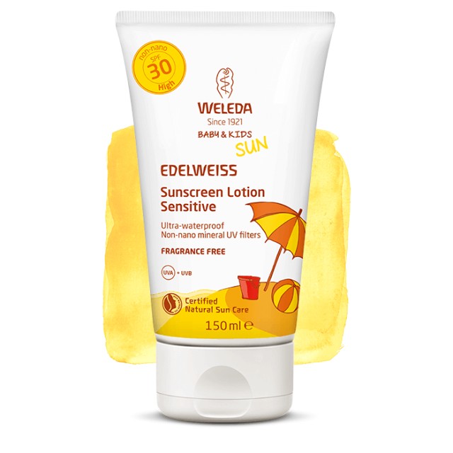 Weleda Παιδικό Αντιηλιακό Γαλάκτωμα Σώματος για Ευαίσθητες Επιδερμί...