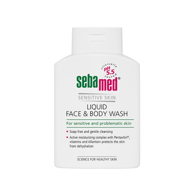 Sebamed Liquid Face & Body Wash Καθαριστικό Προσώπου και Σώματος, 200ml