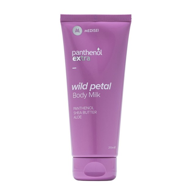 Panthenol Extra Wild Petal Body Milk Ενυδατικό Γαλάκτωμα Σώματος, 200ml