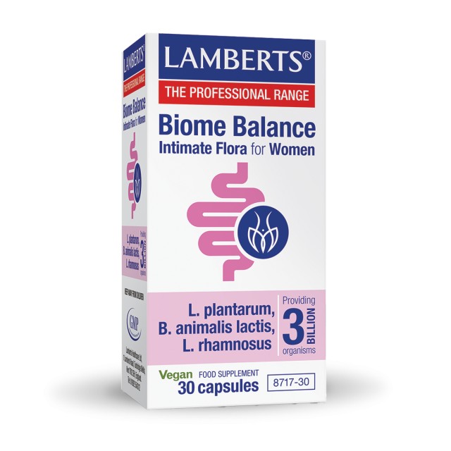 Lamberts Biome Balance Intimate Flora For Women Προβιοτικά για το Γ...