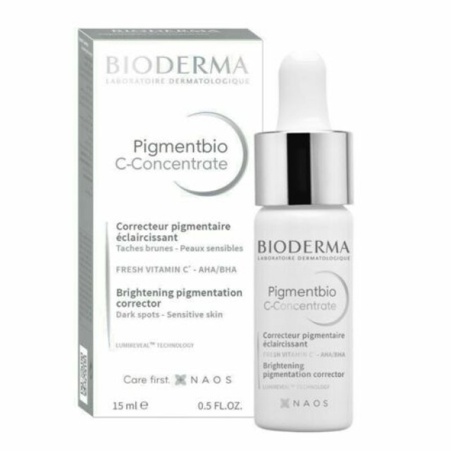 Bioderma Pigmentbio C-Concentrate Serum Για Την Μείωση Καφέ Κηλίδων, Απολέπιση, Πρόληψη Γήρανσης - 15ml