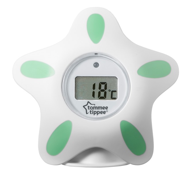 Tommee Tippee Closer To Nature Bath & Room Thermometer Ψηφιακό Βρεφικό Θερμόμετρο Μπάνιου και Δωματίου, 1 Τεμάχιο