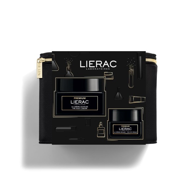 Lierac Promo Set με Premium La Creme Soyeuse 50ml & The Eye Cream 20ml & Δώρο Νεσεσέρ