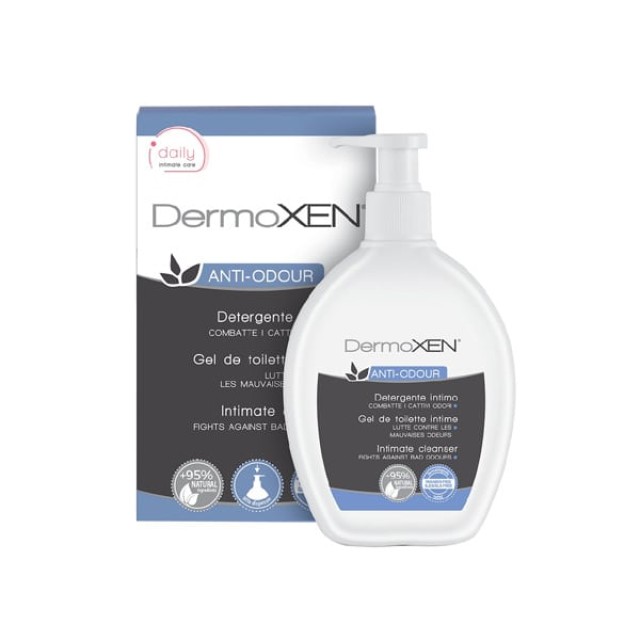DermoXEN Intimate Cleanser Anti-Odour Καθαριστικό της Ευαίσθητης Πε...