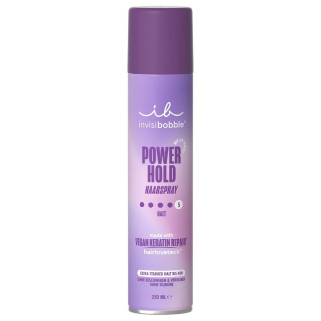 Invisibobble Hair Styling Power Hold Hair Spray Σπρέι Μαλλιών για Εξαιρετικά Ισχυρό Κράτημα, 250ml