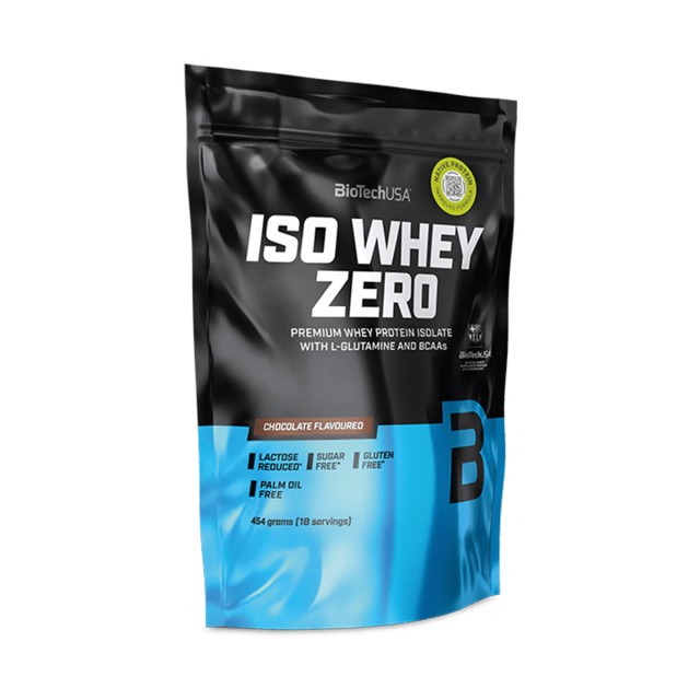 BioTech USA Iso Whey Zero Chocolate Σκόνη Ροφήματος Πρωτεΐνης Ορού ...