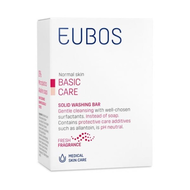 Eubos Solid Washing Bar Red Μπάρα Σαπουνιού, 125gr