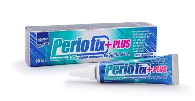 Intermed Periofix+ Plus Surgical Gel Στοματική Γέλη Τοπικής Χρήσης, 30 ml