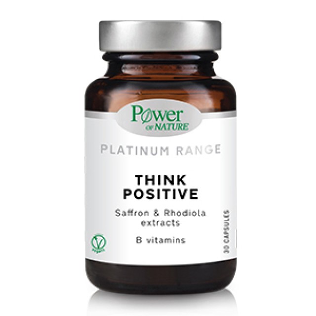 Power Of Nature Platinum Range Think Positive 30 Κάψουλες