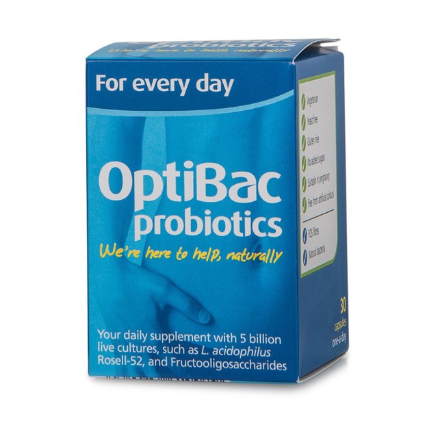 Optibac Probiotics For Every Day, 30 Κάψουλες