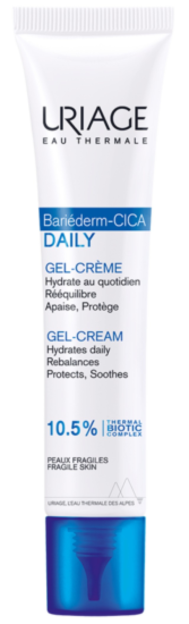 Uriage Bariederm Cica Daily Gel Cream Για Ενυδάτωση Και Προστασία Του Ταλαιπωρημένου Και Ευαίσθητου Δέρματος 40ml