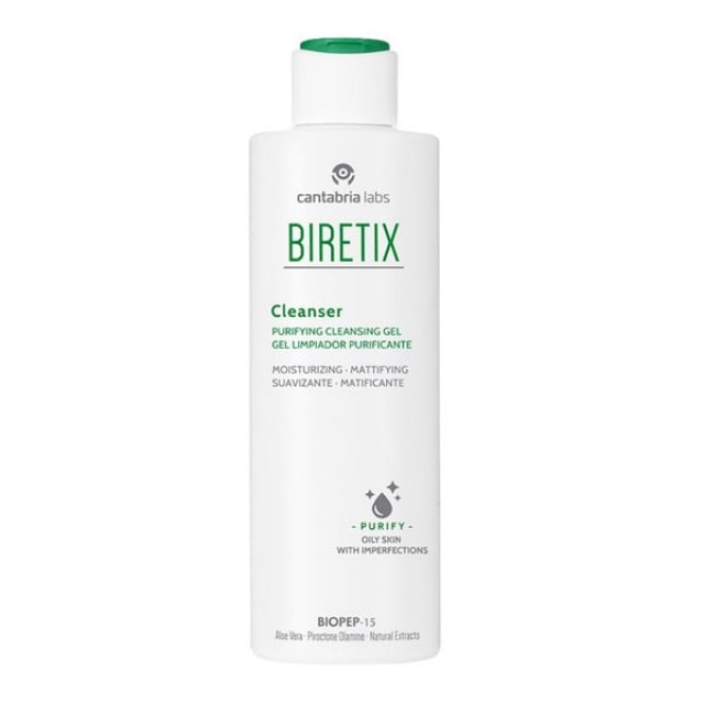 Biretix Cleanser Gel Καθαριστικό Προσώπου για Λιπαρές Επιδερμίδες, ...