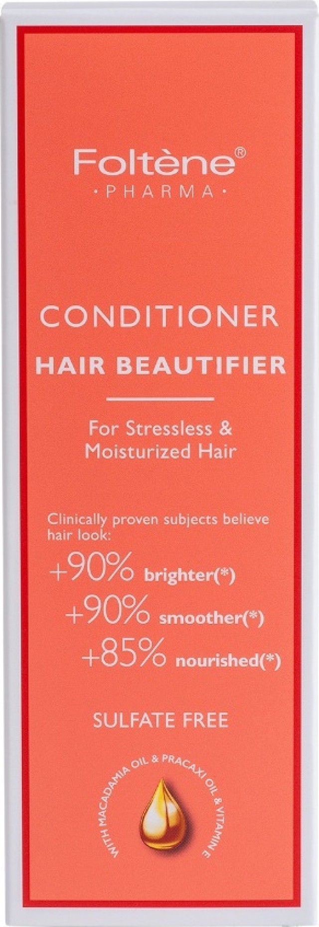 Foltene Pharma Hair Beautifier Conditioner Κρέμα Μαλλιών Για Θρέψη & Ενυδάτωση 180ml