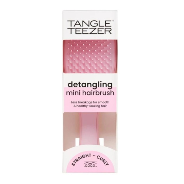 Tangle Teezer The Mini Ultimate Detangler Ice Blue & Sweet Orange Mini Βούρτσα Μαλλιών, 1τμχ