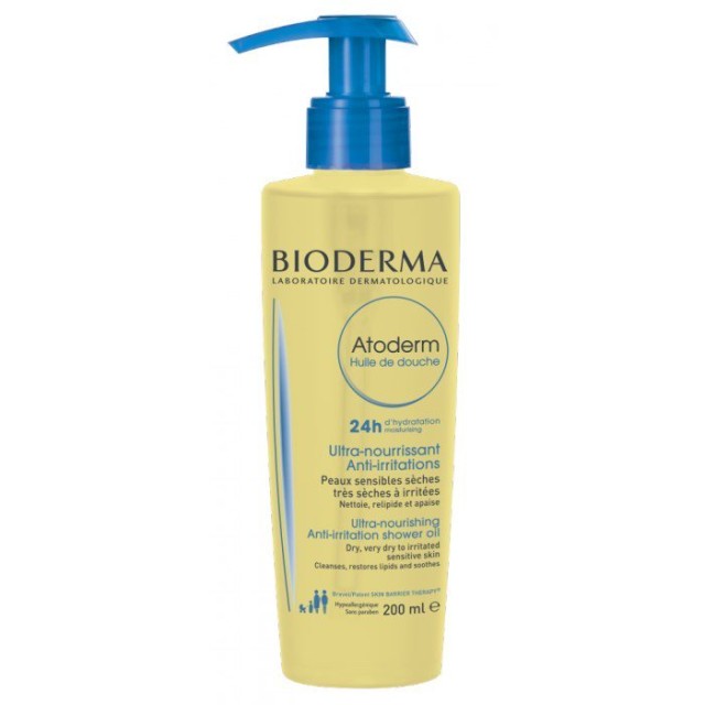 Bioderma Atoderm Shower Oil για Ξηρό - Πολύ Ξηρό Δέρμα 200ml