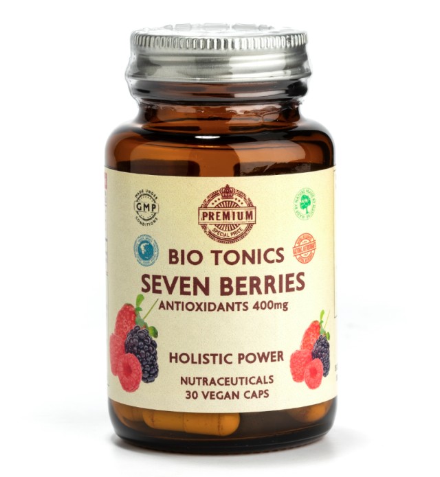 Bio Tonics Seven Berries Antioxidants 400mg Συμπλήρωμα Διατροφής Εκ...
