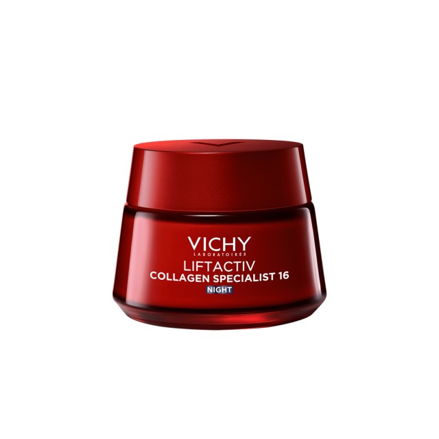 Vichy Liftactiv Collagen Specialist 16 Αντιγηραντική Κρέμα Νύχτας, 50ml