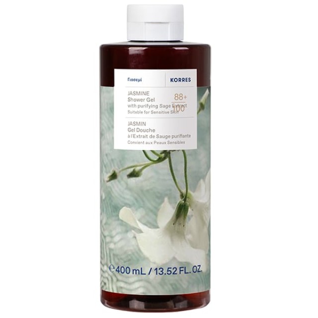Korres Jasmine With Purifying Sage Extract Shower Gel Αφρόλουτρο Γι...