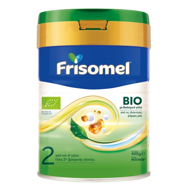 Frisomel 2 BIO Γάλα 2ης Βρεφικής Ηλικίας σε Σκόνη 6-12m, 400g