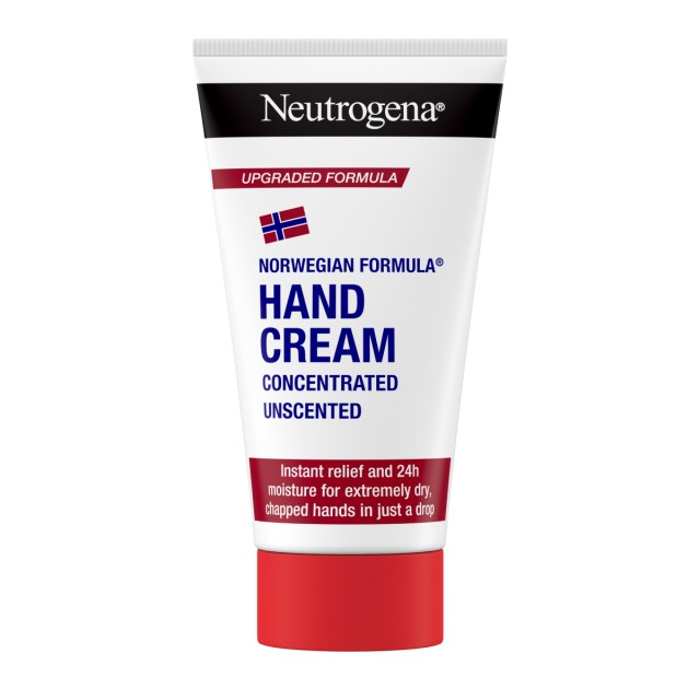 Neutrogena Hand Cream Συμπυκνωμένη Κρέμα Χεριών Χωρίς Άρωμα, 75ml