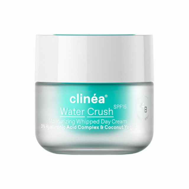 Clinéa Water Crush Ενυδατική Κρέμα Προσώπου Ημέρας με SPF15 & Υαλου...