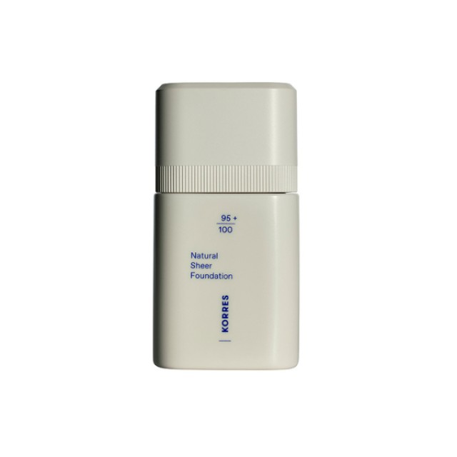 Korres Natural Sheer Foundation 01 Light Ανάλαφρο foundation, 30ml
