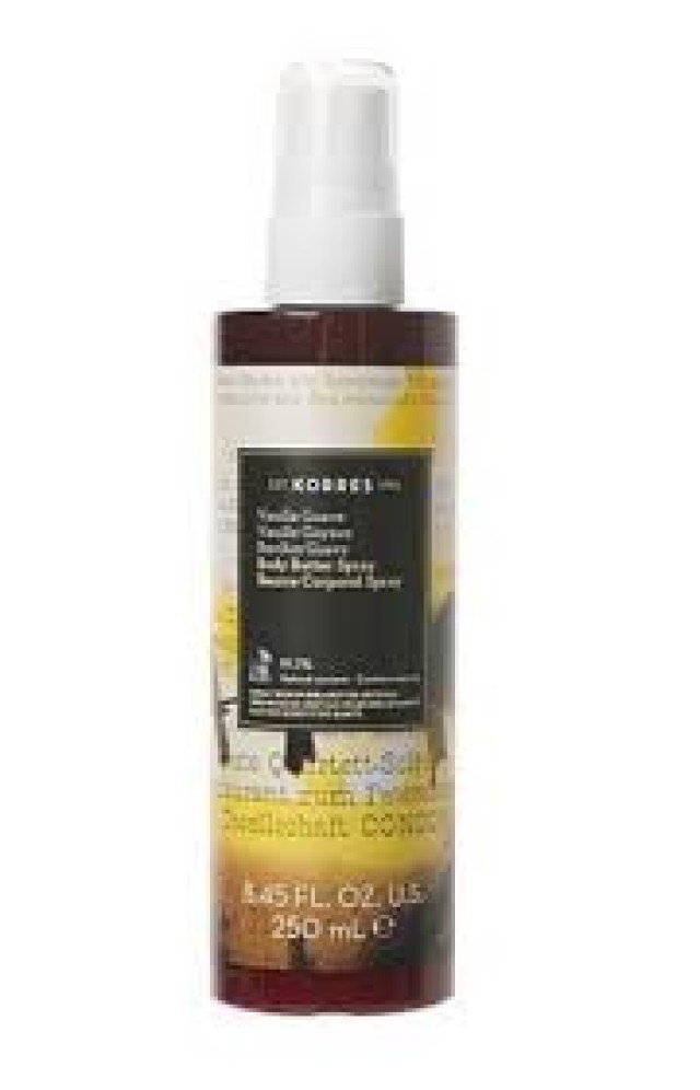 Korres Vanilla Guava Body Ενυδατικό Butter Spray, 250ml