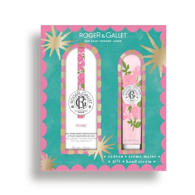 Roger & Gallet Promo Rose  Eau Parfumee Άρωμα 30ml + Hand Cream Κρέ...