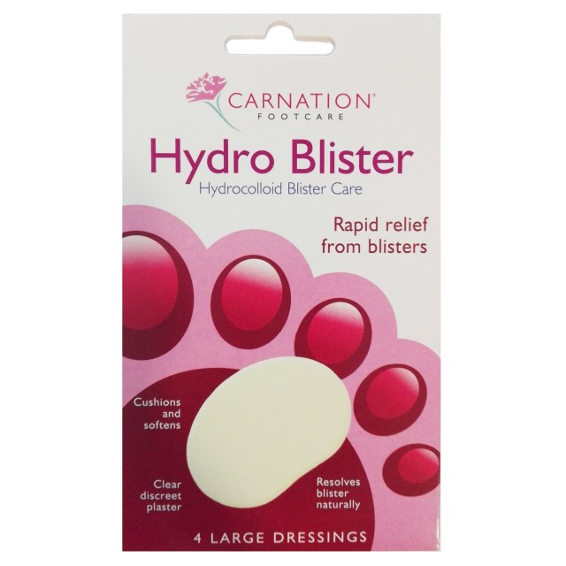 Vican Carnation Hydrocolloid Blister Care Επιθέματα για Φουσκάλες, 4 τμχ