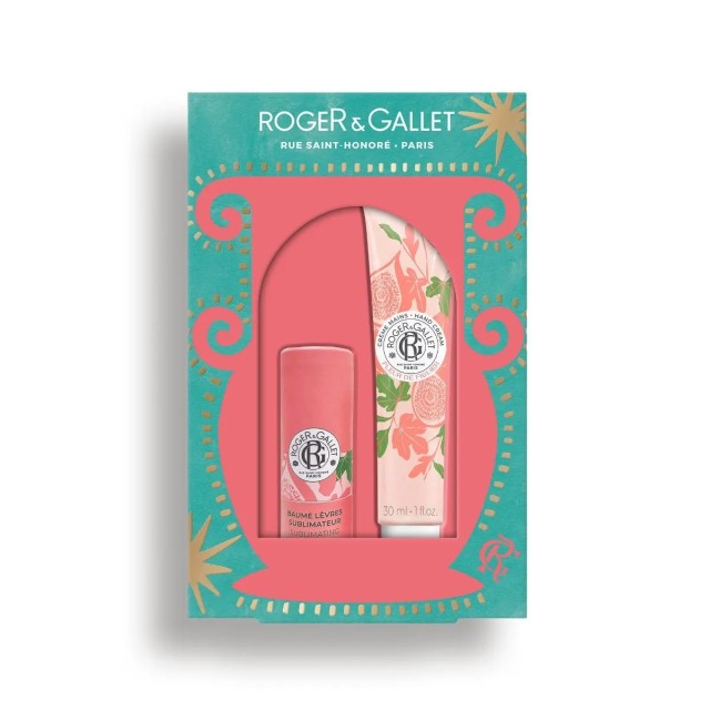 Roger & Gallet Fleur de Figuier Promo Lip Balm 3.5gr + Hand Cream Κ...