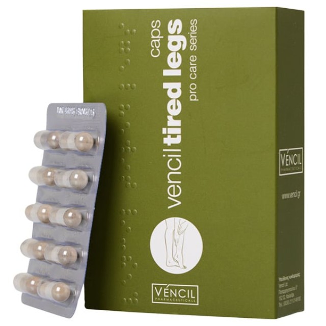 Vencil Pro Care Series Tired Legs Συμπλήρωμα Διατροφής για Βαριά κα...