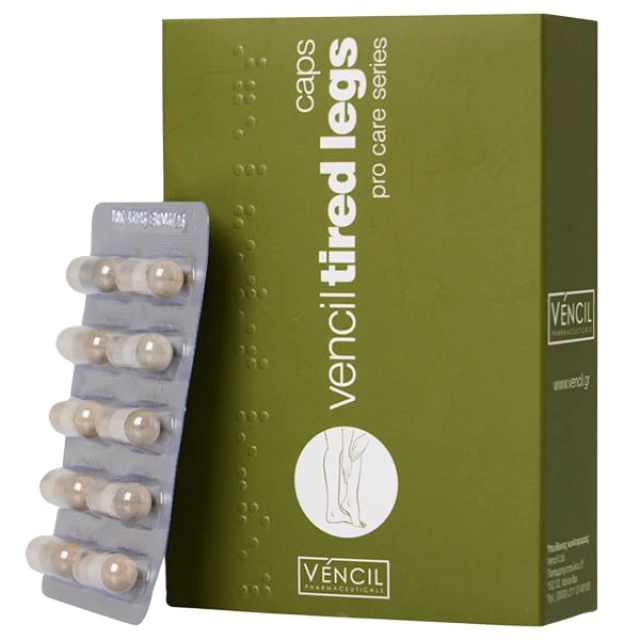 Vencil Pro Care Series Tired Legs Dietary Supplement for Heavy Legs...